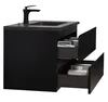 Mobile da bagno Angela 90cm Nero Opaco con Lavello Nero - Anteprima dell’immagine prodotto 4
