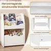 COSTWAY Kinder Bücherregal, 3-stufiges Montessori Produktbild-Vorschau 8