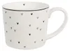 Clayre & Eef Tasse 275 ml Weiß Keramik Herzen Produktbild-Vorschau 1