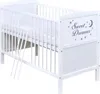 Baby-Delux Babybett Gitterbett Kinderbett Sweet Dreams Produktbild-Vorschau 2