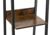 Półka drabinkowa 5 poziomów LOFT czarno-brązowa 170x30x34 Podgląd zdjęcia produktu 6