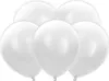Balony świecące LED 30 cm, białe, 5szt Podgląd zdjęcia produktu 2