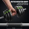 SPORTNOW 2-in-1 Hantel Set, 30 kg verstellbar Dumbbell Set Produktbild-Vorschau 6