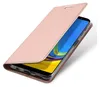 A rose gold flip case for a smartphone is shown at an angle. Produktbild-Vorschau
