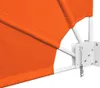 vidaXL Éventail de balcon pliable Terracotta-Rouge 140×140 Voir les images du produit 3