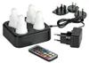 Duni LED Set wiederaufladbar mehrfarbiges Licht 4er Set 70 Produktbild-Vorschau 1