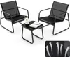 KOMFOTTEU 3 pezzi. Set da balcone Bistro, set di mobili da Anteprima dell’immagine prodotto 1