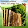 Floranica recinzione a staccionata in nocciolo castagno 5m Anteprima dell’immagine prodotto 9