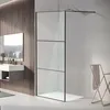 Jayseuw Duschabtrennung 100X200cm Duschwand für Dusche Produktbild-Vorschau 6