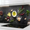 Küchenrückwand Spritzschutz Küche Gewürze 60x300 cm – Produktbild-Vorschau 1