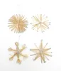 24 Stück Strohsterne 10 cm Silber Glitzer Christbaumschmuck Produktbild-Vorschau 4