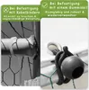 Comparison of two fastening methods for an outdoor enclosure, showing the pros and cons of each. Náhled obrázku produktu