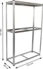 Reifenregal für 8 Räder 180x120x40 cm 795 kg Reifenständer Produktbild-Vorschau 3
