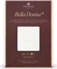 The image shows the packaging of a fitted sheet. Produktbild-Vorschau