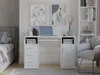 BDW, Schreibtisch mit 3 Schubladen, 120×75×60 cm, 1 Produktbild-Vorschau 6