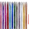 Glitzernde Haarverlängerungen (90 cm), Haaraccessoires, Produktbild-Vorschau 1