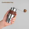 Manuelle Kaffeemühle, Edelstahl mit einstellbarem, Produktbild-Vorschau 6