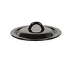 Emaille-Topfdeckel 20 cm Schwarz, Stahl, klassisch, Produktbild-Vorschau 1