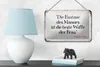 Blechschild Spruch 18x12cm Fantasie des Mannes beste Waffe Produktbild-Vorschau 4