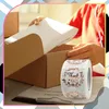 EDIBAZZAR | Stickers op rol, 500 stuks, verguld, "Bedankt" Productafbeelding-voorbeeld 6