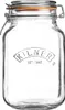 KILNER Quadratisches Bügelverschluss Glas, 2 Liter Produktbild-Vorschau 1