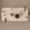 CALICOSY -  Tisch mit abgerundeter Tischplatte L120 cm - Produktbild-Vorschau 3