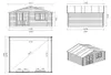 Casetta da giardino in legno - 30m2 - 6x5m - 40mm - colore: Anteprima dell’immagine prodotto 4