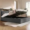Polsterbett Doppelbett mit USB C Steckdose  Produktbild-Vorschau 8