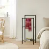 Portasciugamani Relaxdays con ripiano, A x L x P: 81,5 x 42 Anteprima dell’immagine prodotto 3