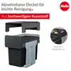 Hailo EcoLine Design Duo L Einbau-Mülltrennsystem, 2x14 Produktbild-Vorschau 2