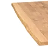 Massivholztisch Eiche 200x100 cm mit Baumkante – Produktbild-Vorschau 5