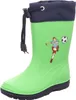Sneakers Kinder-Gummistiefel Fußball Grün, Farbe:grün, EU Produktbild-Vorschau 2