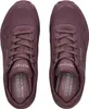 A top-down view of a pair of violet Skechers sneakers. Anteprima dell’immagine prodotto