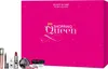 A bright pink advent calendar with beauty products displayed in front of it. Produktbild-Vorschau