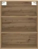 vidaXL Nástenná polica Artisan dub 69,5x32,5x90 cm Náhľad obrázku produktu 3
