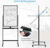 Doppelseitiges mobiles Whiteboard, 60 x 90 cm, magnetisches Produktbild-Vorschau 6