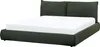 BELIANI Polsterbett Dunkelgrün aus Stoff 180 x 200 cm Produktbild-Vorschau 1