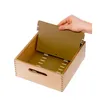 HAN Holz-Karteitrog für 900 Karten, A5 quer (81420209) Produktbild-Vorschau 5