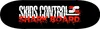 skateboard Shark 71 x 20 Holz/PVC rot/blau Produktbild-Vorschau 2