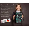 Zeugnismappe, Dokumentenmappe, Ordner A4, Kreise Türkis mit Produktbild-Vorschau 5