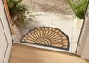 Hanse Home Mix Mats Fußmatte Gummi-Kokos Halbrund Geometric Produktbild-Vorschau 2