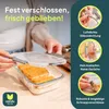 uandu Glasbehälter mit Deckel, 10- teilig, Meal prep Produktbild-Vorschau 4