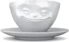 TV Kaffeetasse grinsend weiß 200 ml Tasse Milchkaffee Produktbild-Vorschau 1