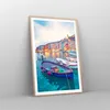 Gerahmtes Poster - Rahmen in heller Eiche - Porto Boote die Produktbild-Vorschau 8