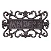 Eingangsschild, Gusseisen, Antikbraun, Welcome, Hauseingang Produktbild-Vorschau 3