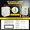VEVOR NEMA-stalen behuizing, 10 x 8 x 6 inch, NEMA 4X Productafbeelding-voorbeeld 6