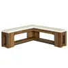 Tribesigns, panca angolare a forma di L, 120 cm, stile Anteprima dell’immagine prodotto 7