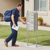Sistema di cassette per lettere Wiltec 6 in acciaio inox Anteprima dell’immagine prodotto 14