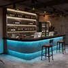 Bancone bar ad angolo Bancone pub Bancone reception Bancone Anteprima dell’immagine prodotto 3