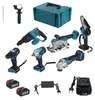 Drillpro 6-in-1 Akku Werkzeug Set Bürstenlos mit 2x 3,0Ah Produktbild-Vorschau 1